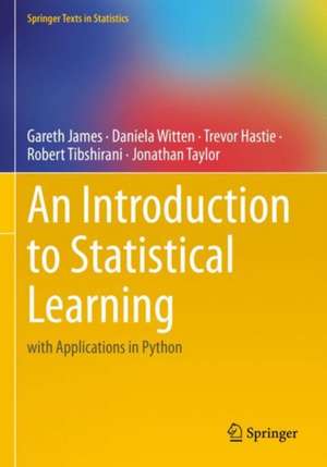 An Introduction to Statistical Learning: with Applications in Python de Gareth James