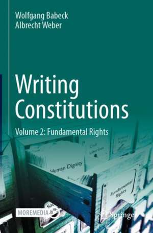 Writing Constitutions de Wolfgang Babeck