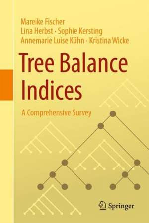 Tree Balance Indices: A Comprehensive Survey de Mareike Fischer