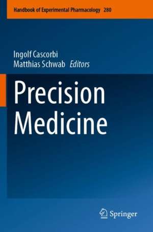 Precision Medicine de Matthias Schwab