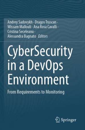 CyberSecurity in a DevOps Environment de Andrey Sadovykh