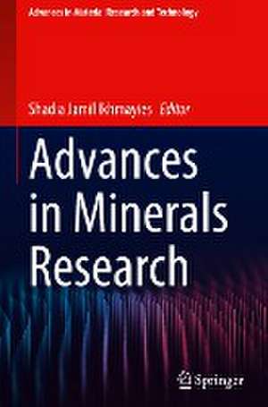 Advances in Minerals Research de Shadia Jamil Ikhmayies