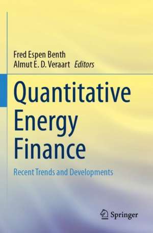 Quantitative Energy Finance de Fred Espen Benth