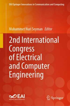 2nd International Congress of Electrical and Computer Engineering de Muhammet Nuri Seyman