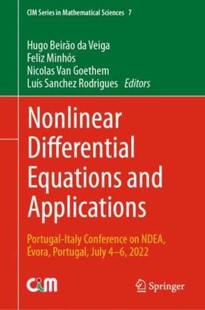 Nonlinear Differential Equations and Applications de Hugo Beirão Da Veiga