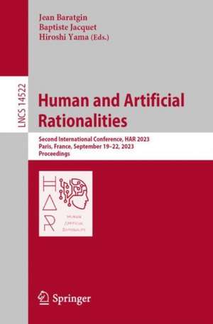Human and Artificial Rationalities de Jean Baratgin