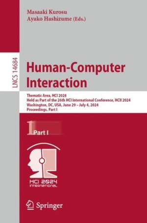 Human-Computer Interaction de Masaaki Kurosu