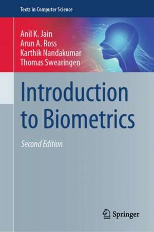 Introduction to Biometrics de Anil K. Jain