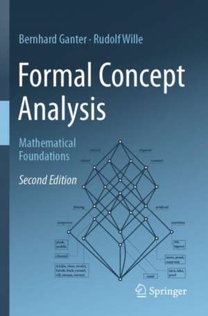 Formal Concept Analysis de Bernhard Ganter