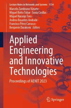 Applied Engineering and Innovative Technologies de Marcelo Zambrano Vizuete