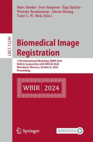 Biomedical Image Registration de Marc Modat