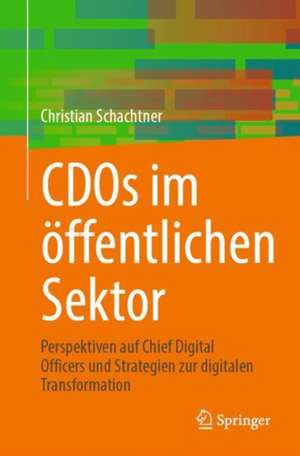 CDOs im öffentlichen Sektor de Christian Schachtner