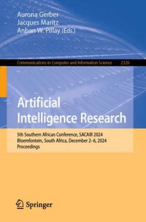 Artificial Intelligence Research de Aurona Gerber