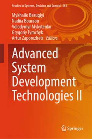 Advanced System Development Technologies II de Mykhailo Bezuglyi