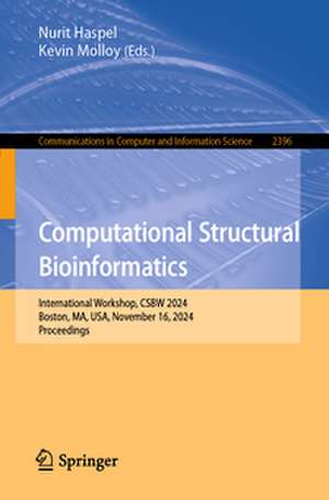 Computational Structural Bioinformatics de Nurit Haspel
