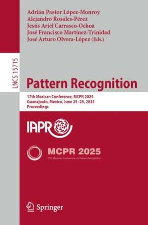 Pattern Recognition de Adrián Pastor López-Monroy