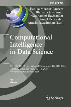 Computational Intelligence in Data Science de Eunika Mercier-Laurent