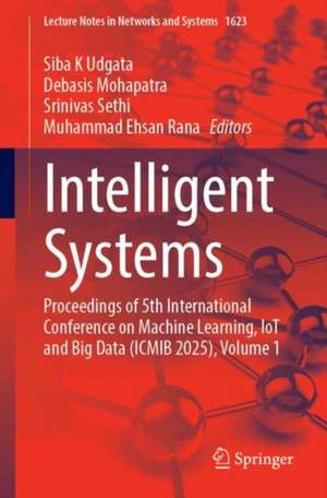 Intelligent Systems de Siba K. Udgata