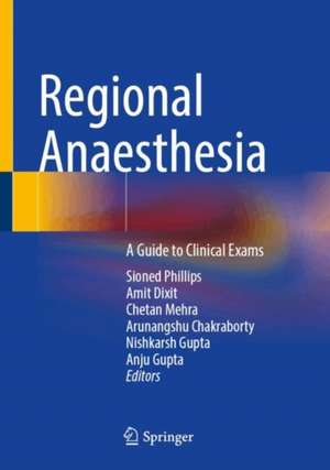 Regional Anaesthesia de Sioned Phillips