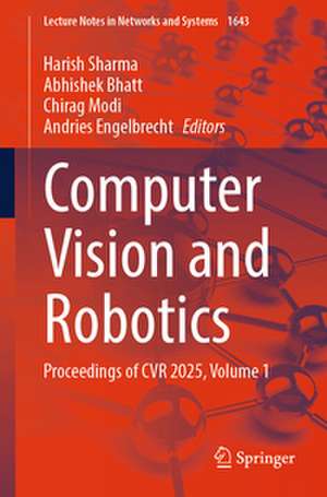 Computer Vision and Robotics de Harish Sharma
