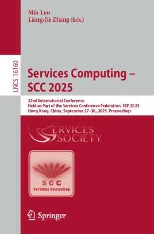 Services Computing - SCC 2025 de Min Luo