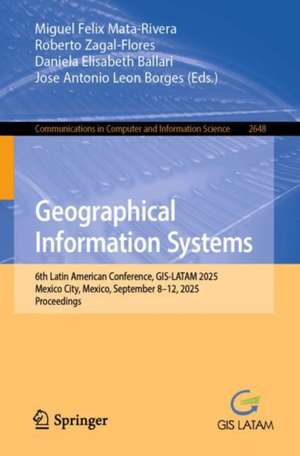 Geographical Information Systems de Miguel Felix Mata-Rivera