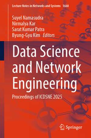 Data Science and Network Engineering de Suyel Namasudra