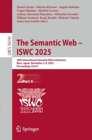 The Semantic Web - ISWC 2025 de Daniel Garijo