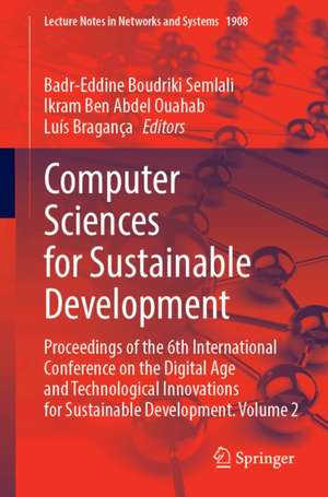 Computer Sciences for Sustainable Development de Badr-Eddine Boudriki Semlali