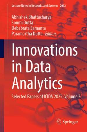 Innovations in Data Analytics de Abhishek Bhattacharya
