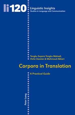 Corpora in Translation de Tengku Sepora Tengku Mahadi