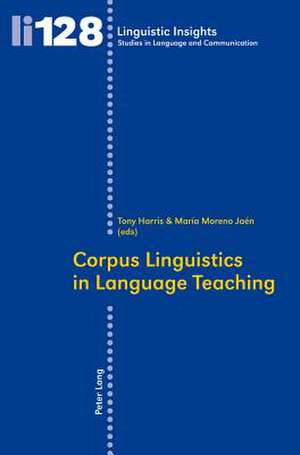 Corpus Linguistics in Language Teaching de Tony Harris