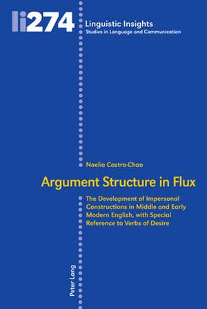 Argument Structure in Flux de Noelia Castro-Chao