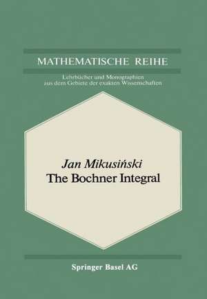 The Bochner Integral de J. Mikusinski