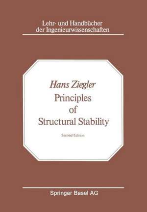 Principles of Structural Stability de H. Ziegler