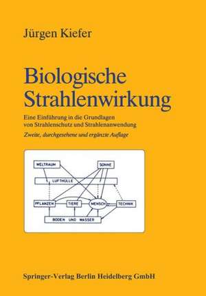 Biologische Strahlenwirkung: Eine Einführung in die Grundlagen von Strahlenschutz und Strahlenanwendung de KIEFER