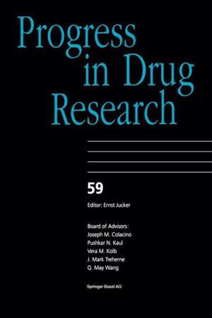 Progress in Drug Research de Ernst Jucker