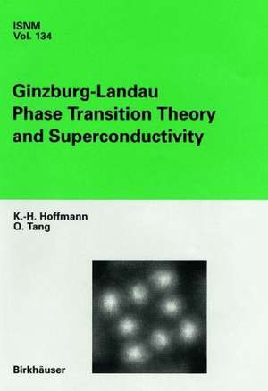 Ginzburg-Landau Phase Transition Theory and Superconductivity de K.-H. Hoffmann