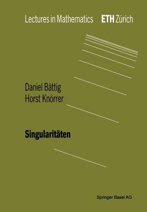 Singularitäten de Daniel Bättig