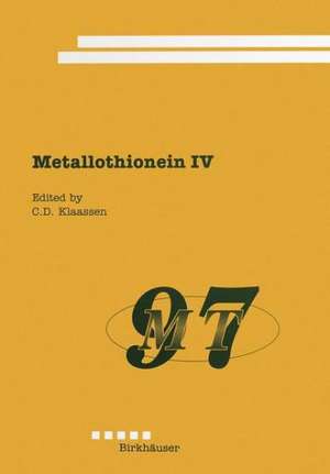 Metallothionein IV de C. Klaasen