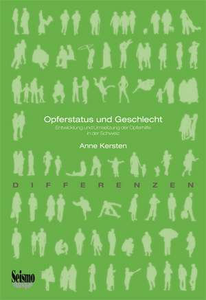 Opferstatus und Geschlecht de Anne Kersten