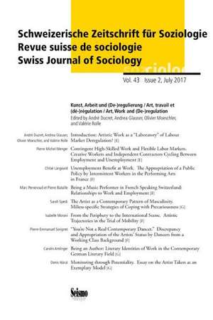 Kunst, Arbeit und (De-)regulierung/Art, travail et (dé-)régulation/Art, Work and (De-)regulation de André Ducret