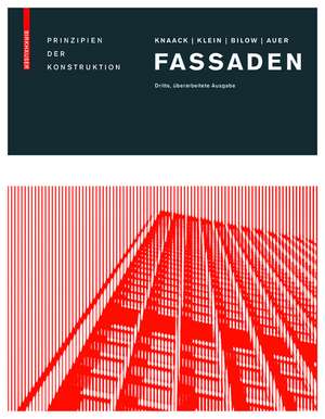 Fassaden – Prinzipien der Konstruktion de Ulrich Knaack