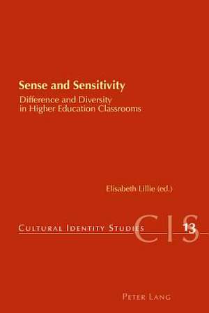 Sense and Sensitivity de Elisabeth Lillie