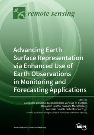 Advancing Earth Surface Representation via Enhanced Use of Earth Observations in Monitoring and Forecasting Applications