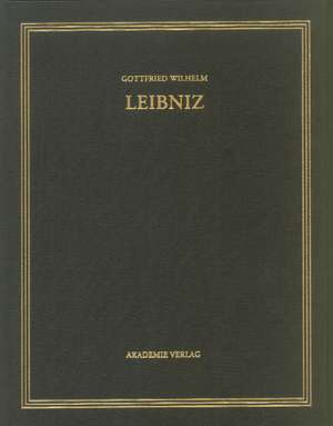 Sämtliche Schriften und Briefe Band 5. Politische Schriften 1692-1694 de Gottfried Wilhelm Leibniz