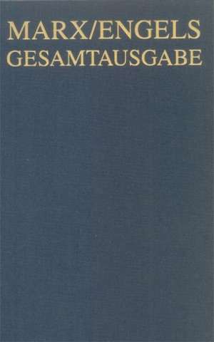 Friedrich Engels: Werke, Artikel, Entwürfe Mai 1883 bis September 1886 de Renate Merkel-Melis