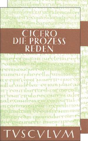 Die Prozessreden: 2 Bände. Lateinisch - Deutsch de Cicero