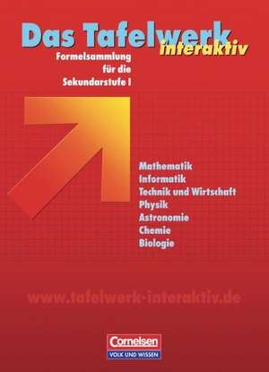 Das Tafelwerk interaktiv / Schülerbuch / Östliche Bundesländer de Rüdiger Erbrecht