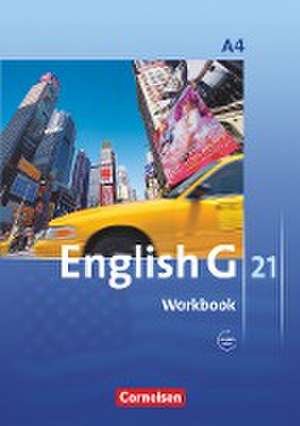 English G 21. Ausgabe A 4. Workbook mit Audios online de Jennifer Seidl